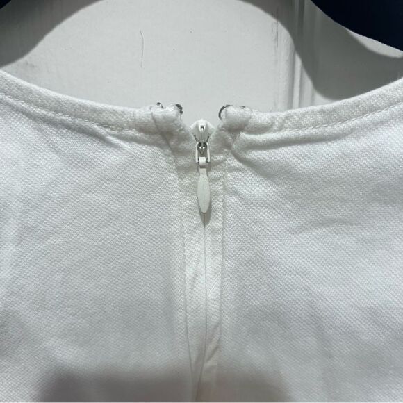 Marissa Webb x RTR White Tie Waist Dress women's size 10 with pockets - Picture 13 of 14